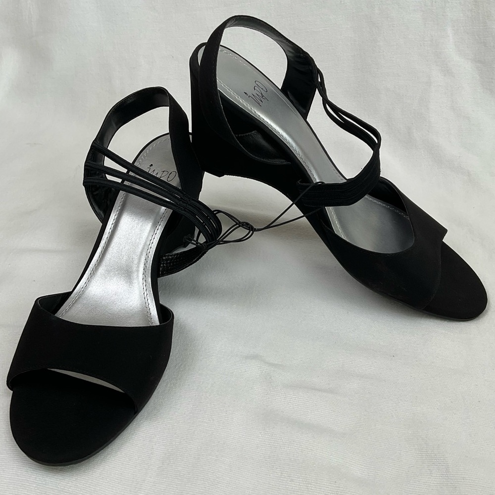 Impo Vuri Black Wedges - Women’s Size 11M